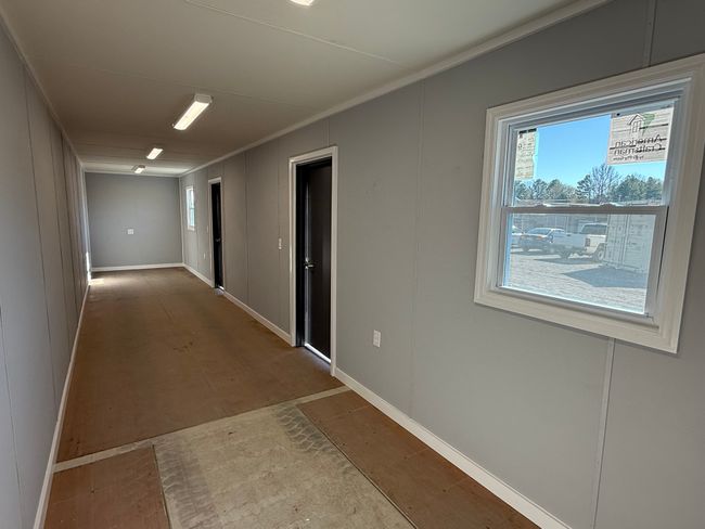 40’ double mobile office built by Rebox Solutions.